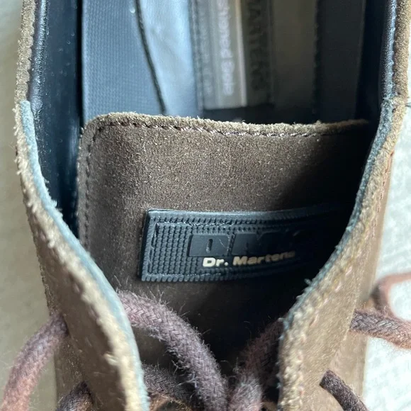 Dr Martens Oxford Suede Leather Shoes Y2K - Size 8 - Picture 7 of 7